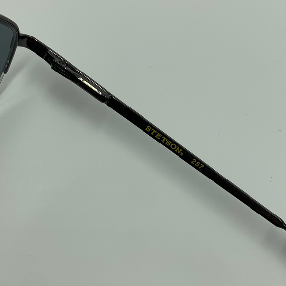 Stetson Zyloware Metal Sliver Oval Sunglasses - Picture 6 of 7